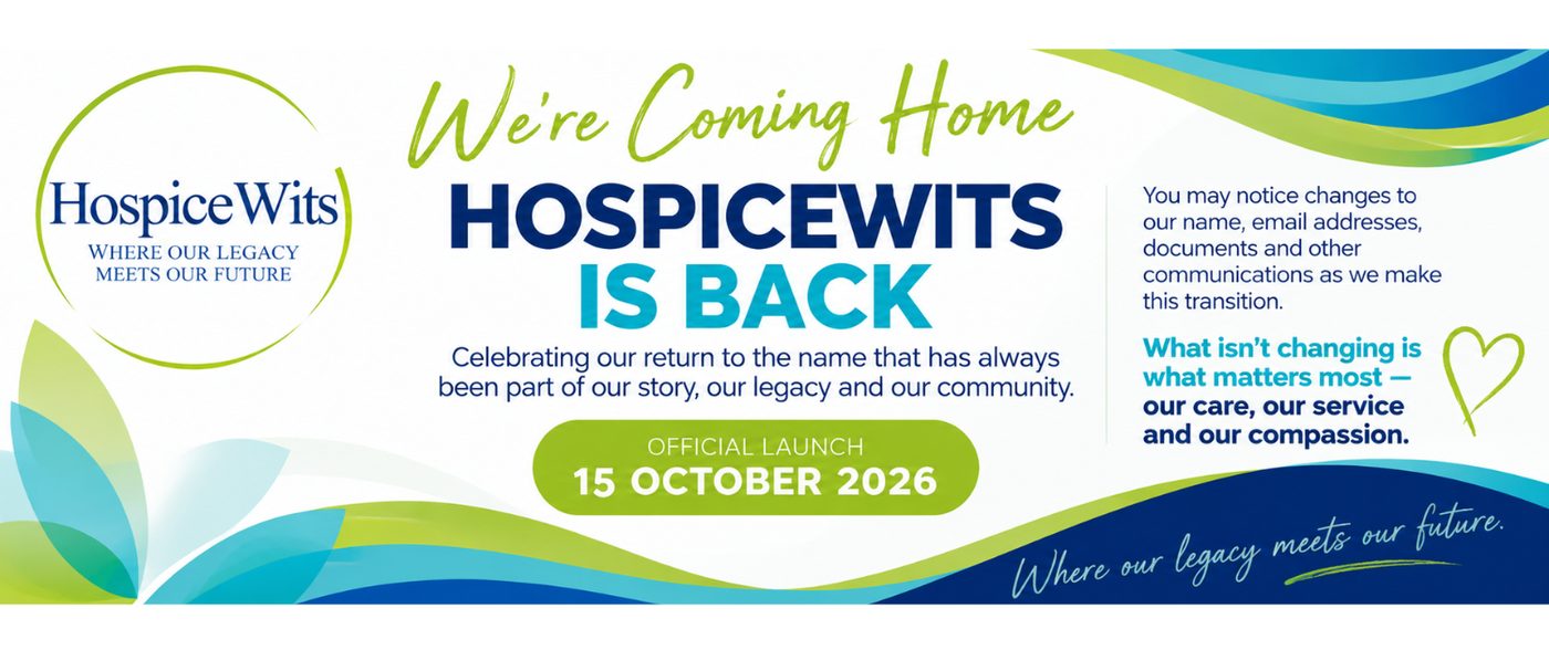 We're Coming Home — HospiceWits is Back. Official launch 15 October 2026.